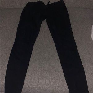 American eagle black skinny jeans